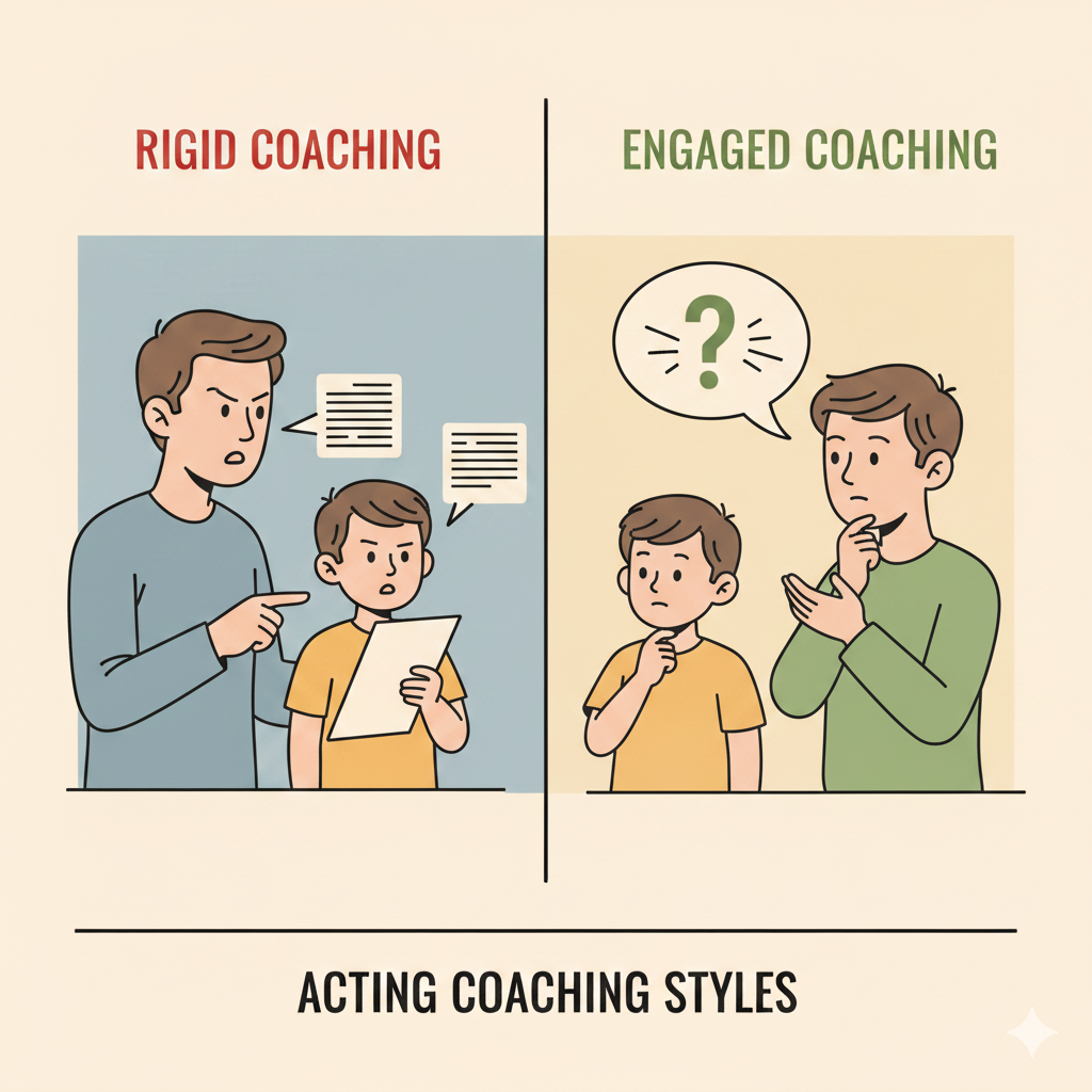 Rigid coaching vs engaged coaching